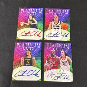 Catlin Clark Facsimile Rookie Year Sig Cards