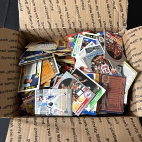Box of Unsearched Sports Cards