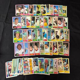 1981 Topps Baseball Card lot