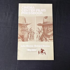 Big Jake Original Press Book, John Wayne