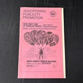 Sweet Charity Original Press Book