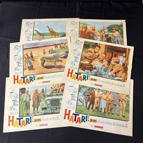 Hatari Original Lobby Cards, Set of 8