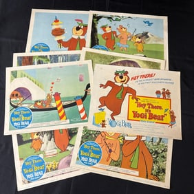Hey it's Yogi Bear Original Lobby Cards Set of 8
