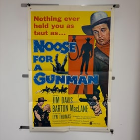 Noose For a Gunman Original Movie Poster