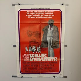 Willie Dynamite Original 1974 Movie Poster