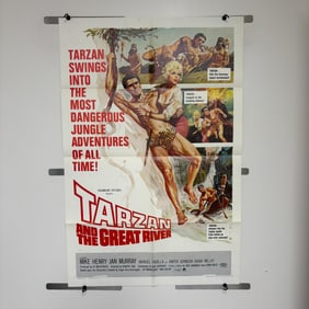 Tarzan & the Great River Original Movie Poster