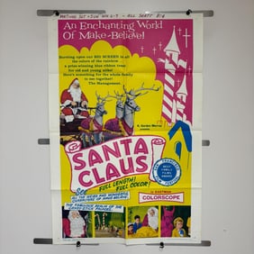 Santa Clause 1969 Reprint Movie Poster