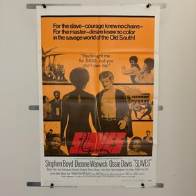 Slaves Original 1969 Movie Poster