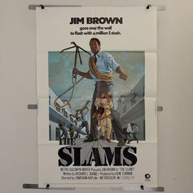 The Slams Original One Sheet Poster, Jim Brown