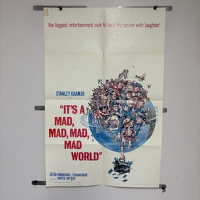 It's a Mad Mad Mad Mad World Original 1 Sheet