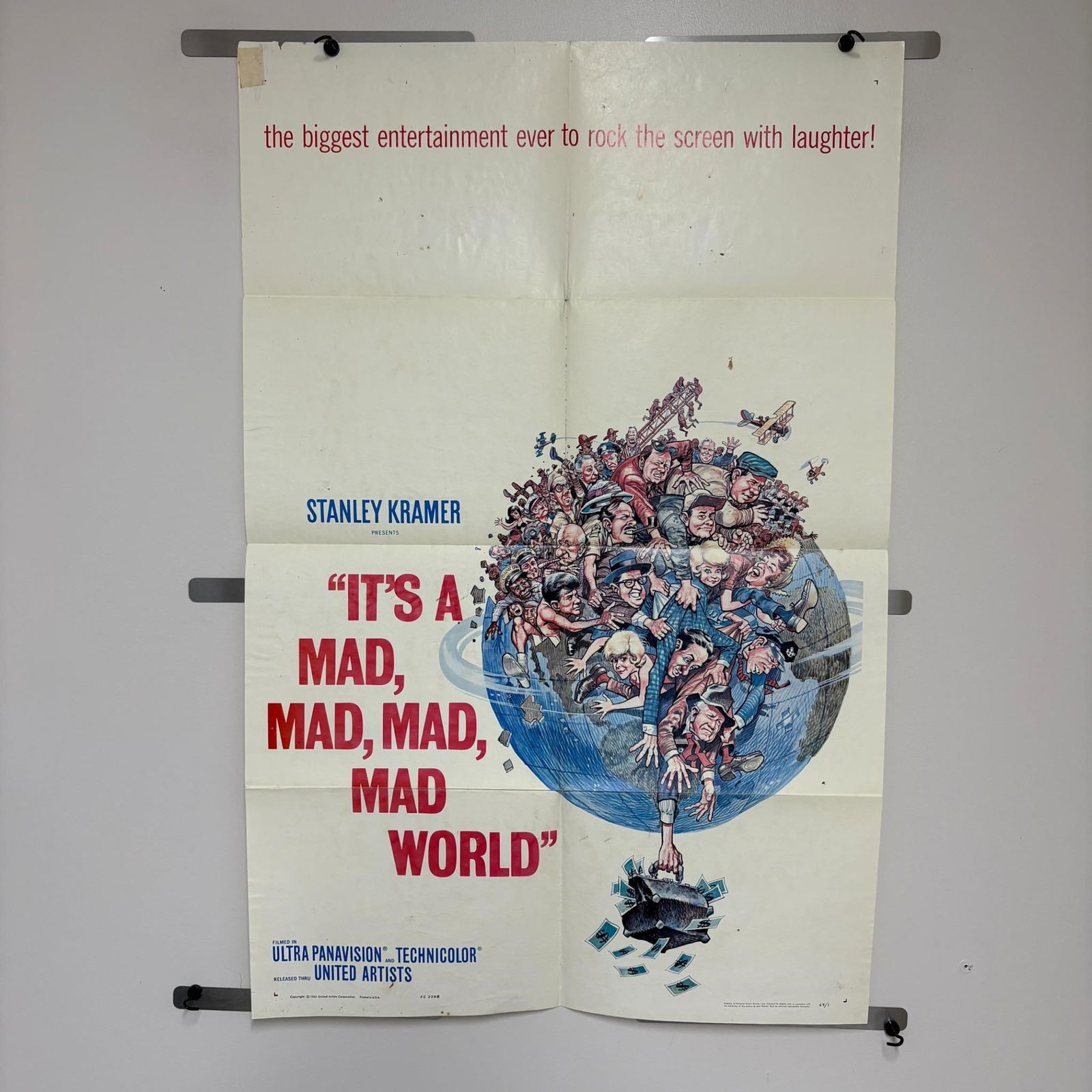 It's a Mad Mad Mad Mad World Original 1 Sheet (1 of 3)