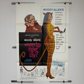 Whats Up Tiger Lady Original 1966 One Sheet