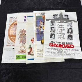 60s and 70s Original Movie Posters Skyjacked