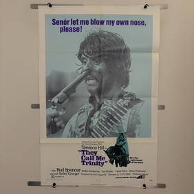 They Call Me Trinity Original One Sheet (1 of 3)