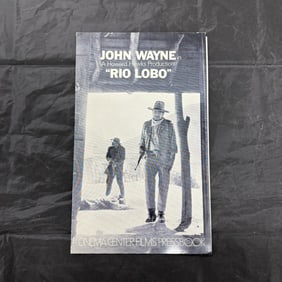 Rio Lobo Original Movie Press Book John Wayne