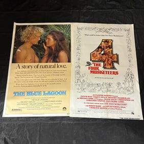 Blue Lagoon + Insert Movie Posters