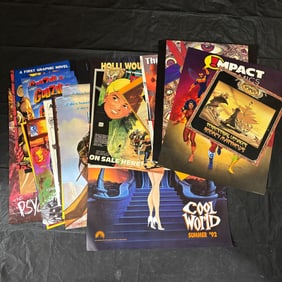 Group of Comic Promo Posters