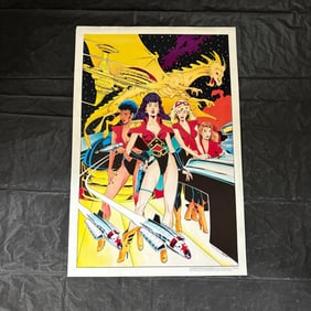 1980's Sci-Fi Fantasy Poster