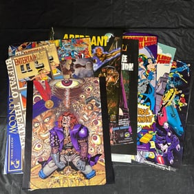 Large Group of Comic Promo Posters