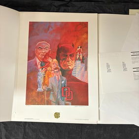 Gray Morrow Signed Daredevil print #1344/2500