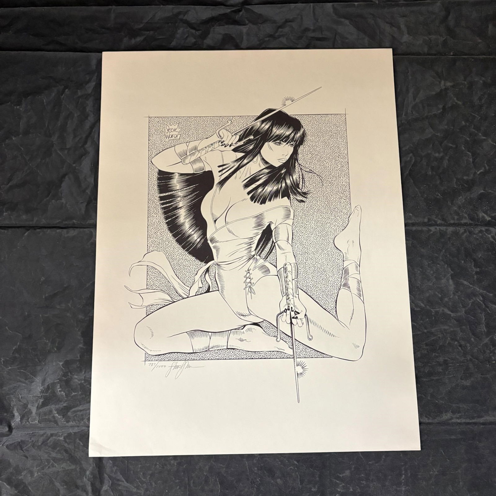 Steve Woron Signed Elektra Print (1 of 2)