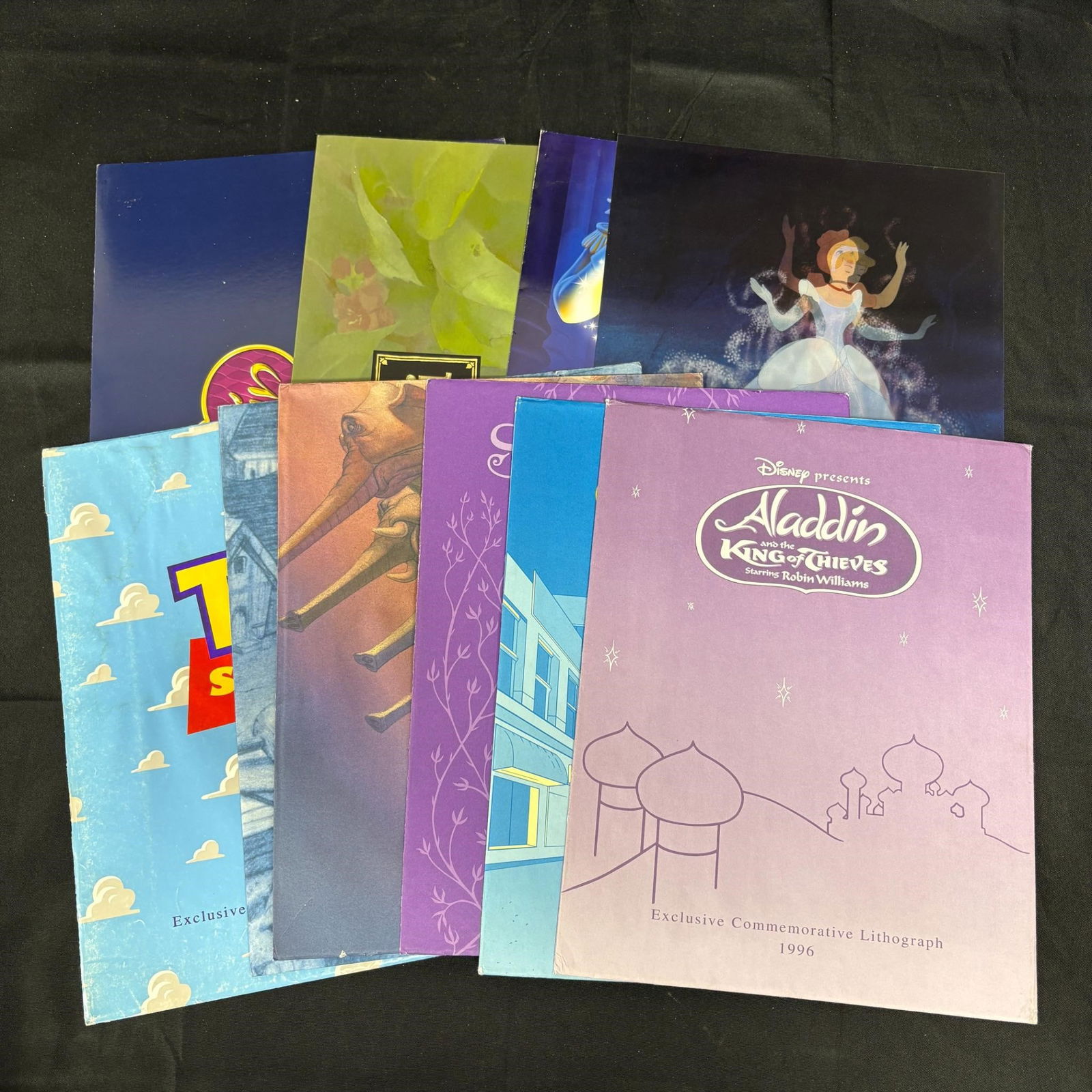 Large Group of Disney Lithographs (1 of 3)