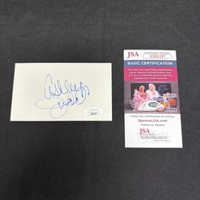 Ashely Judd Signature, JSA COA