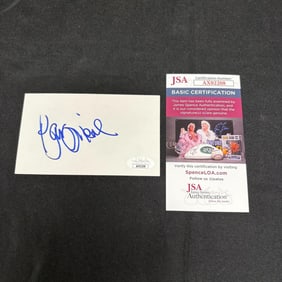 Ryan O'Neal Signature, JSA COA