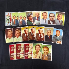 1953 Bowman TV & Radio Trading Cards