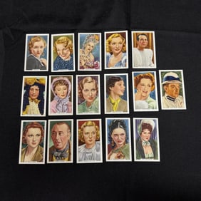 1939 Gallaher My Favorite Part Tobacco Cards