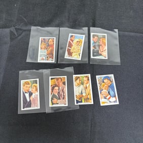 1930s Gallaher Film Episodes Tobacco Cards