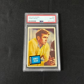 PSA 8 James Dean 1957 Hit Stars