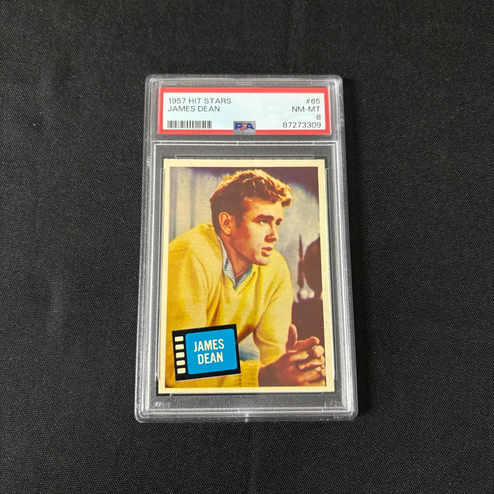PSA 8 James Dean 1957 Hit Stars (1 of 2)