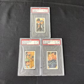 PSA 8 Graded Film Episodes 1936 Tobacco Cards