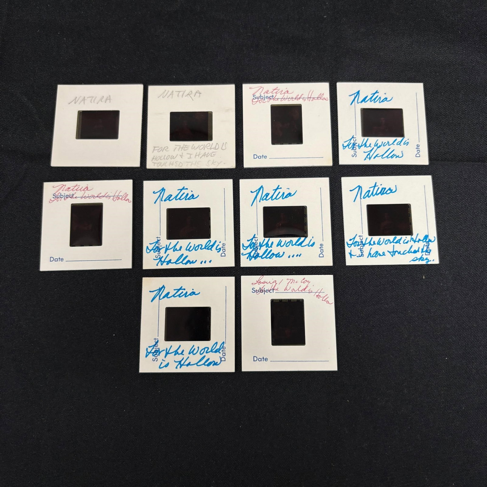 Star Trek 1st Series Film Cells For the World...: Original film cells from the first season of Star Trek. These film cells are from the episode For the World is Hallow. A great piece of Star Trek History! Please look at photos carefully. All sales ar