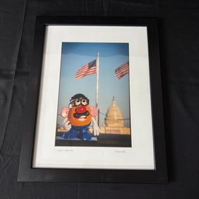 Mr. Potato Head in DC Portrait, Shymanski Sig