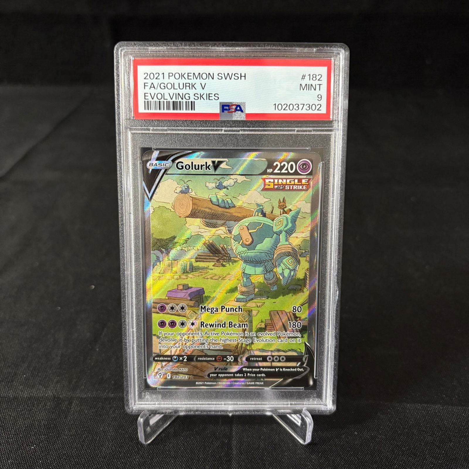 Starmie V Tg Alt Art Pokemon Card