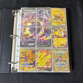 Modern Pokemon Collection Binder, Pikachu