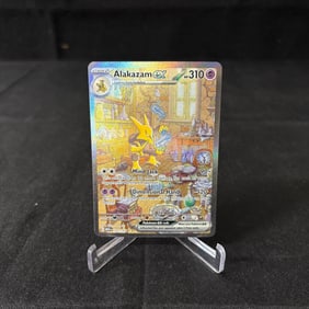 Alakazam EX SIR Pokemon Card