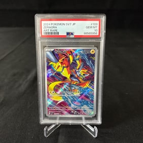 PSA 10 Zeraora Art Rare Pokemon Card