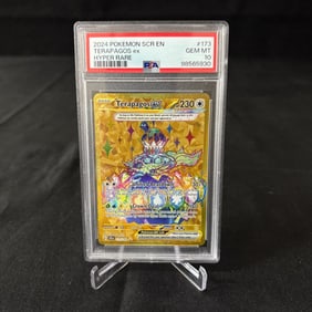 PSA 10 Terapagos EX Gold Hyper Rare