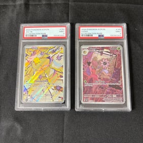PSA 9 Stellar Crown IR Pokemon Cards