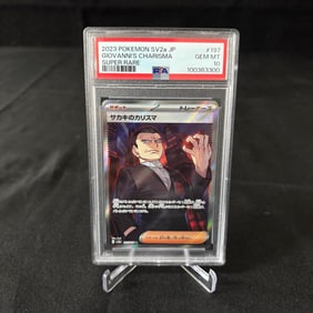 PSA 10 Giovanni's Charisma Super Rare