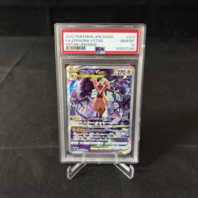 PSA 10 Zeraora VSTAR SAR Pokemon Card