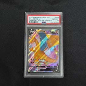 PSA 10 Charizard V Champions Path ETB