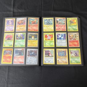 Vintage and Older Pokemon Card Binder, Holos +