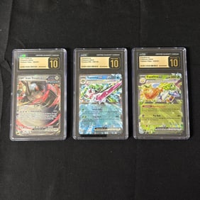 CGC Pristine 10 EX Pokemon Cards