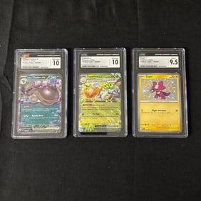 CGC Pokemon Cards, Shiny, ex