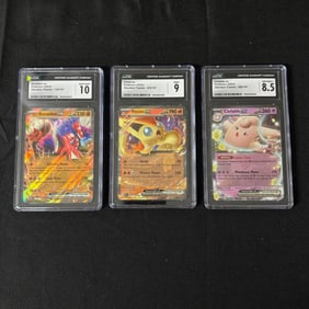 CGC Graded Pokemon Cards, Victini EX