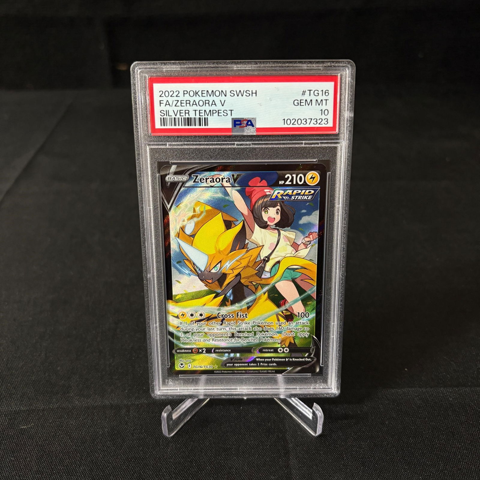 PSA 10 Zeraora V Trainer Gallery (1 of 1)